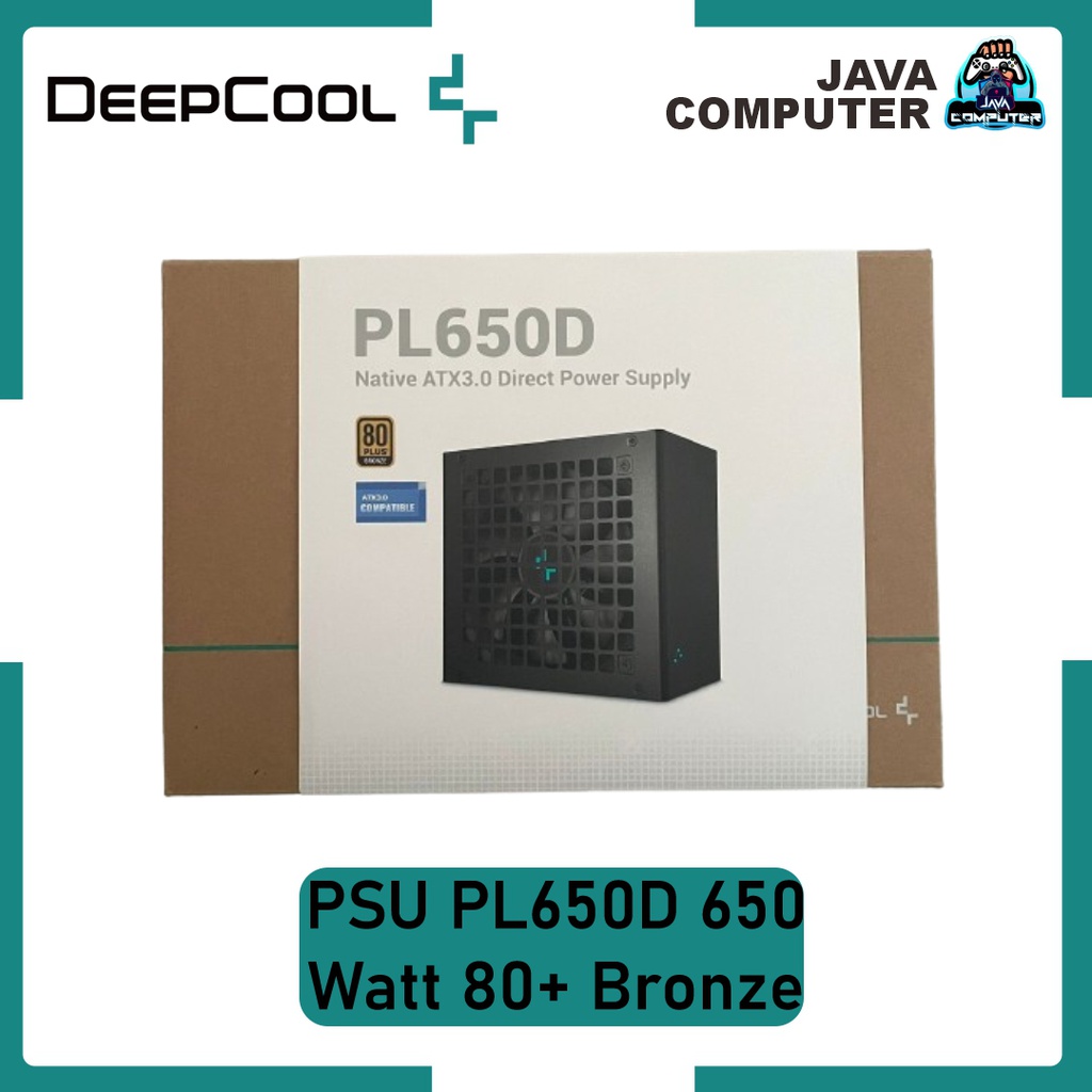 Deepcool PSU PL650D 650 Watt 80+ Bronze