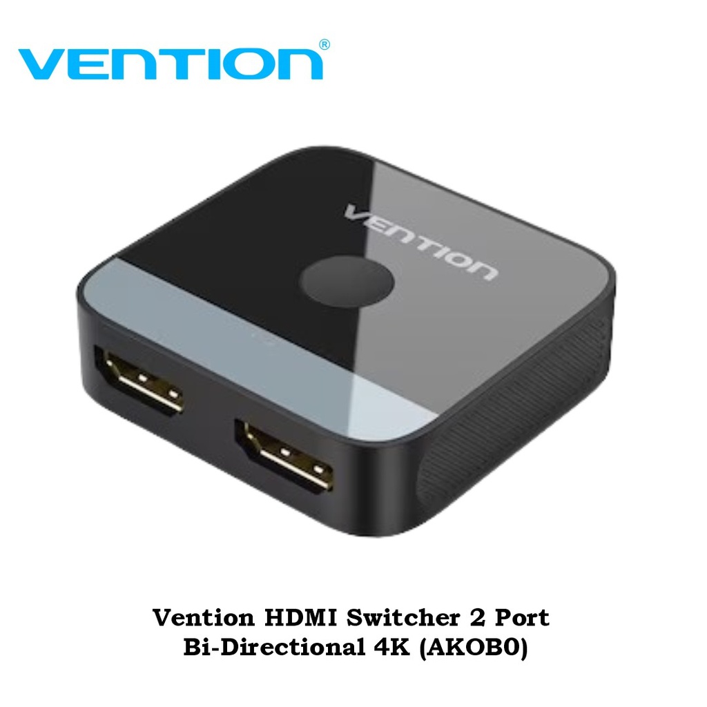Vention HDMI Switcher 2 Port Bi-Directional 4K (AKOB0)