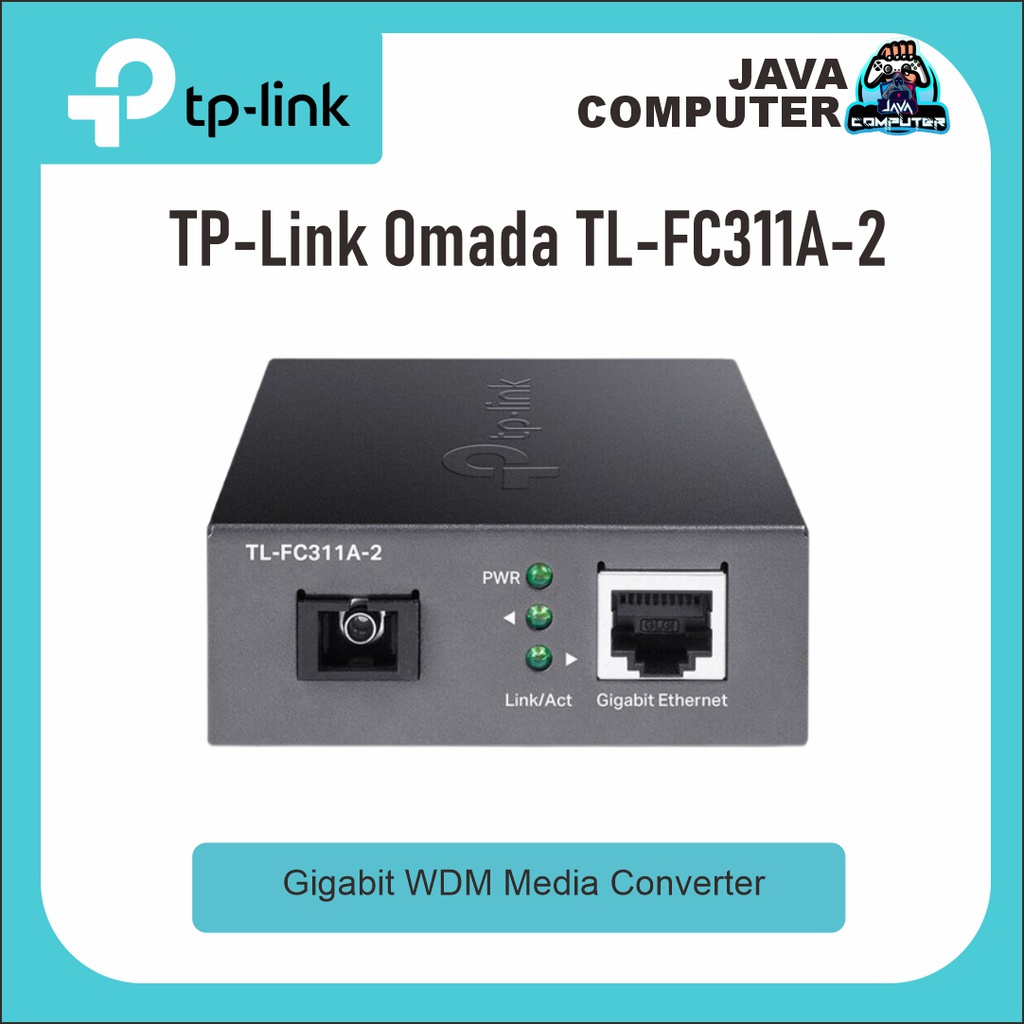 TP-Link Omada TL-FC311A-2 Gigabit WDM Media Converter