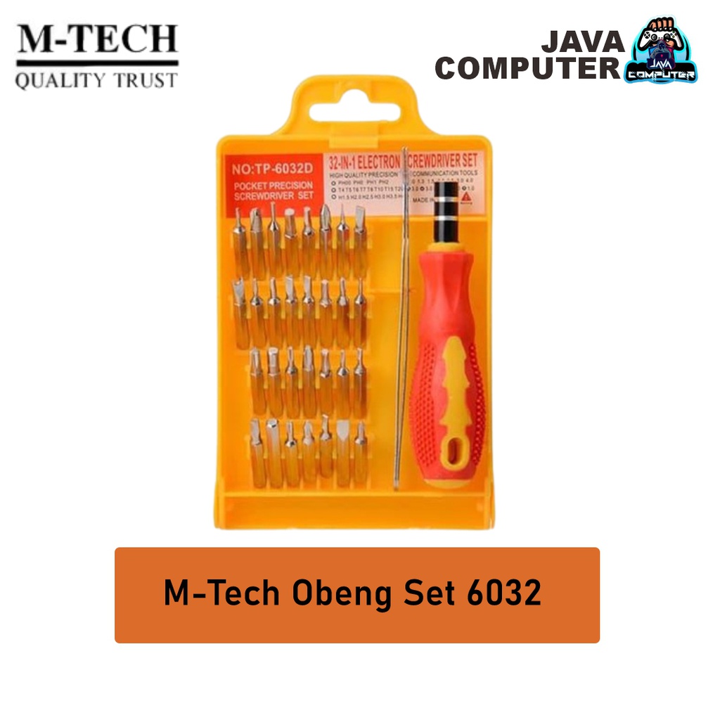 M-Tech Obeng Set 6032