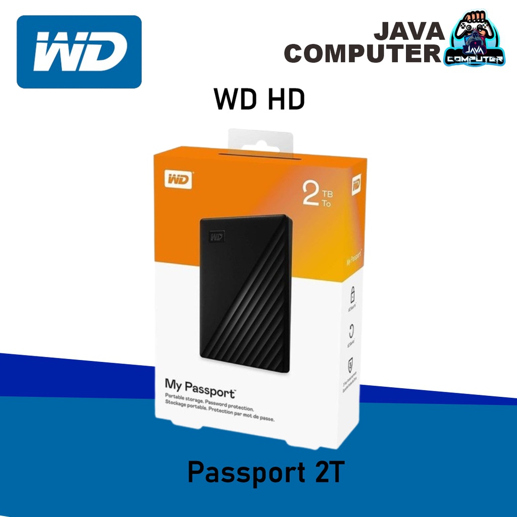 WD HD Passport 2T