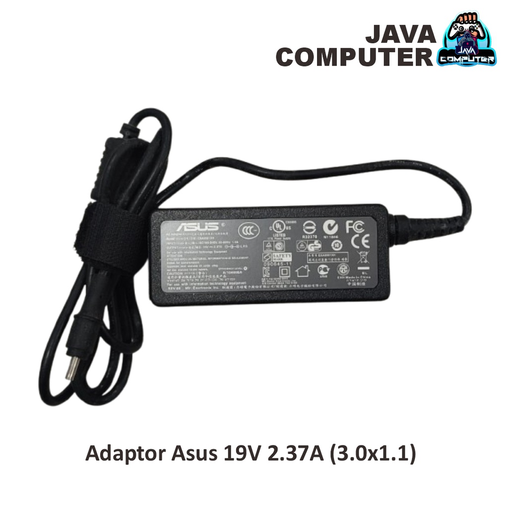 Adaptor Asus 19V 2.37A (3.0x1.1)