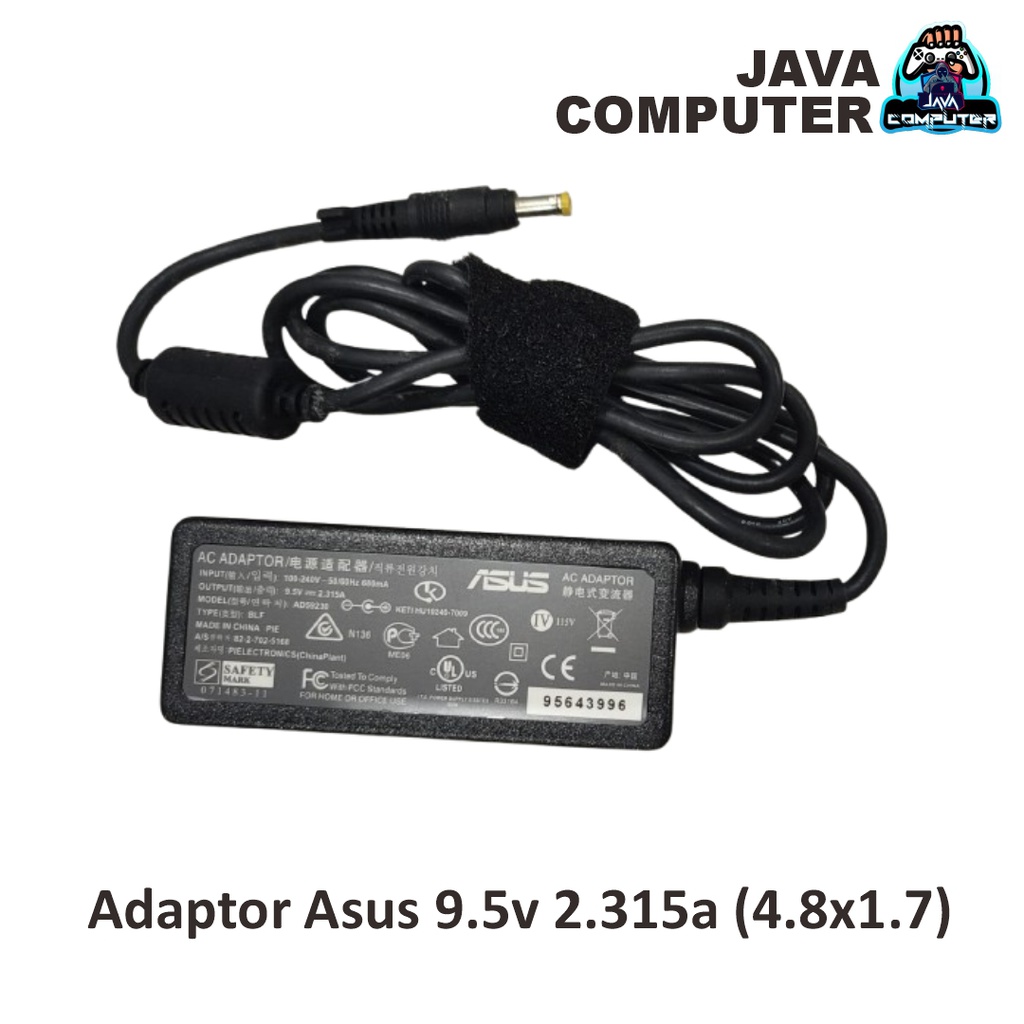 Adaptor Asus 9.5v 2.315a (4.8x1.7)