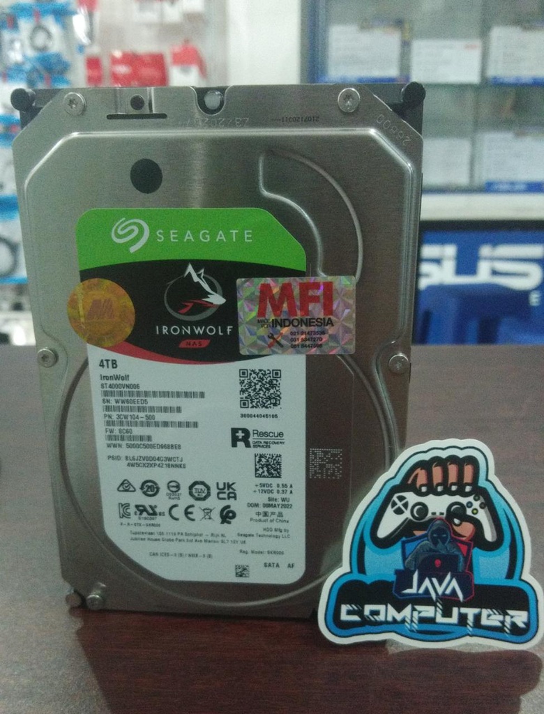 Seagate Ironwolf NAS 4TB
