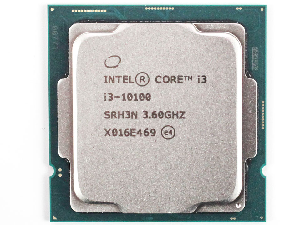 Intel Core I3-10100 LGA 1200 Tray