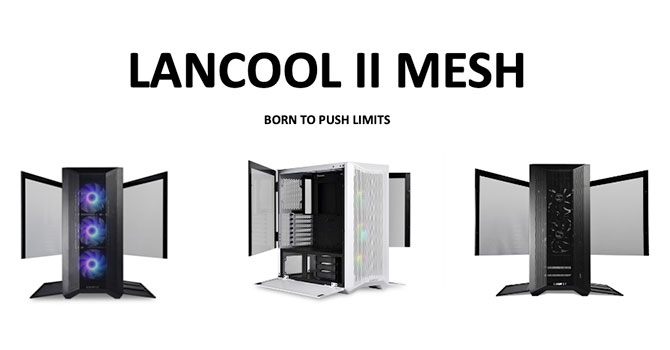 LIAN LI LANCOOL II MESH PERFORMANCE Mid Tower Casing E-ATX 