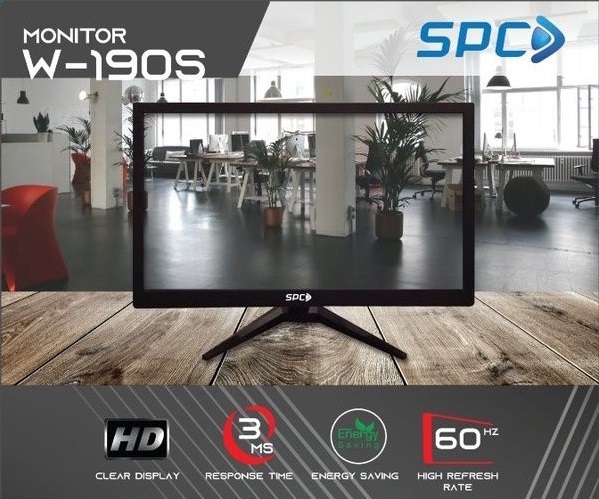 SPC LED Monitor W-190S