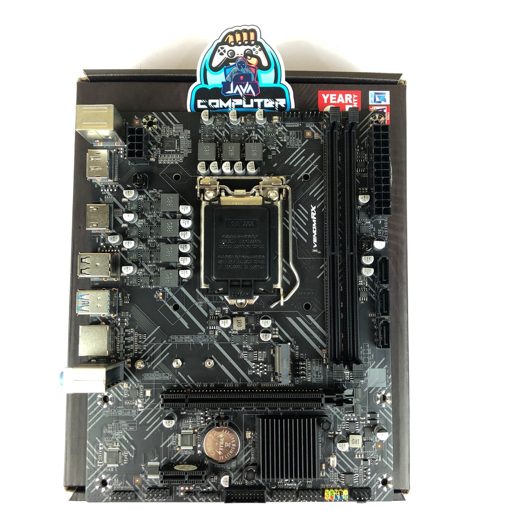 VenomRX Motherboard H510 LGA 1200 Nvme