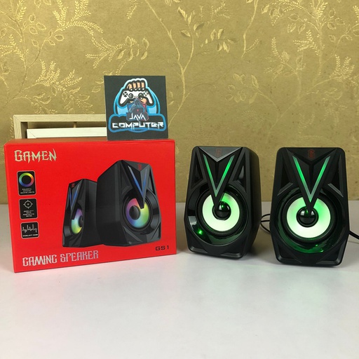 [SPK-0032] Gamen GS1 RGB Gaming Speaker USB