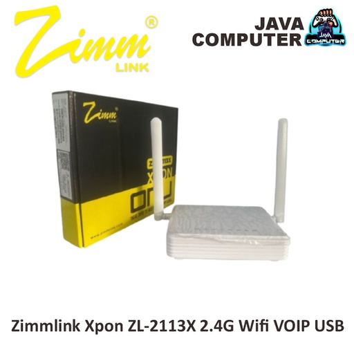[MODEM-0035] Zimmlink Xpon ZL-2113X 2.4G Wifi VOIP USB