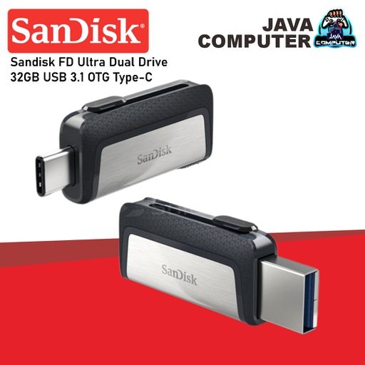 [FD-0086] Sandisk FD Ultra Dual Drive 32GB USB 3.1 OTG Type-C