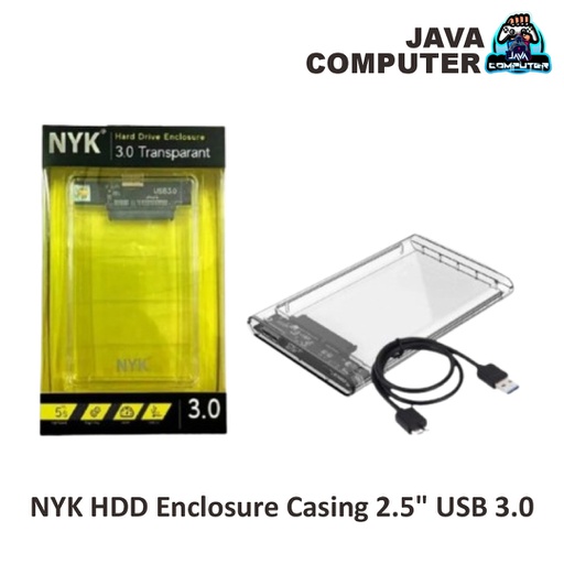 [HDDENC-0031] NYK HDD Enclosure Casing 2.5&quot; USB 3.0 
