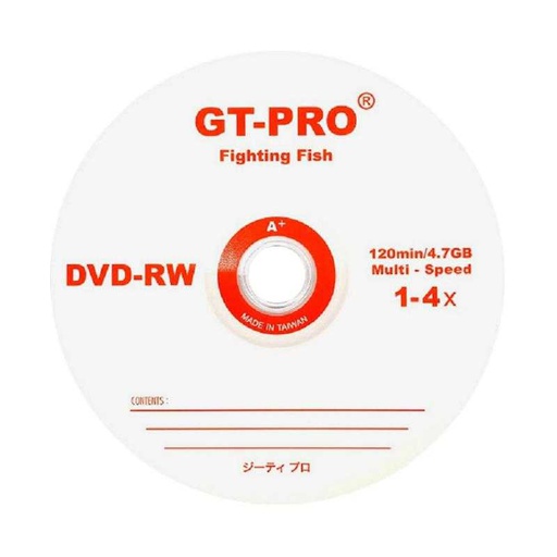 [ACC-0168] GT-PRO DVD-RW