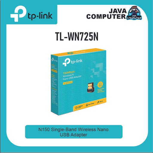 [NET-0017] TP-Link TL-WN725N Wireless &amp; Nano USB Adapter
