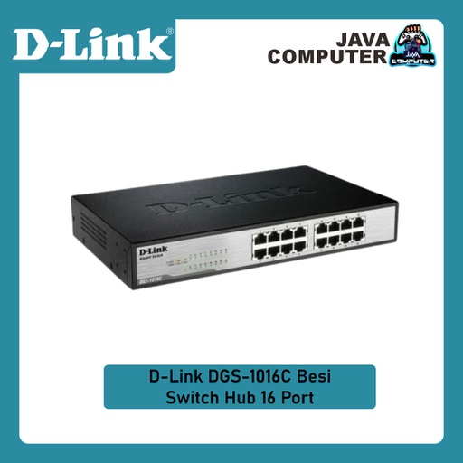 [NET-0083] D-Link DGS-1016C Besi Switch Hub 16 Port