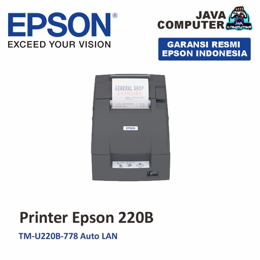 [PRINT-0017] Epson TMU 220B TM-U220B-778 Auto LAN