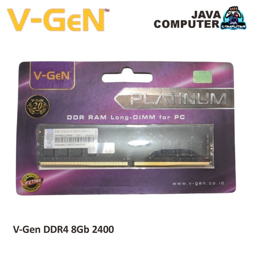[RAM-0033] V-Gen DDR4 8Gb 2400