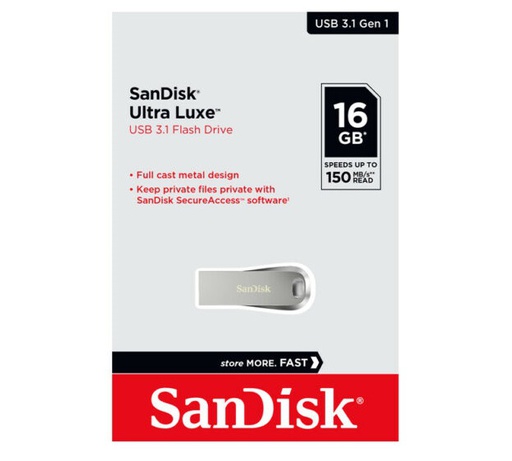 [FD-0056] Sandisk FD CZ74 16GB Ultra Luxe USB 3.1