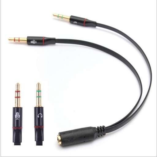 [CBL-0149] Cable Audio 3.5mm Female To 2 Male
