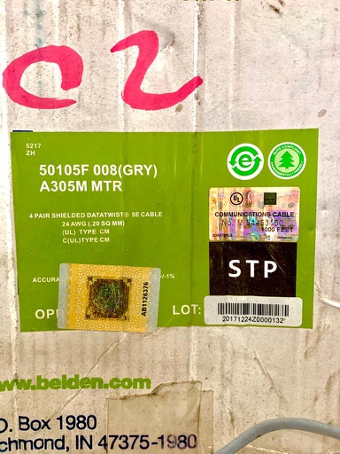 [NET-0193] Belden Cable Lan Cat 5 Outdoor Permeter