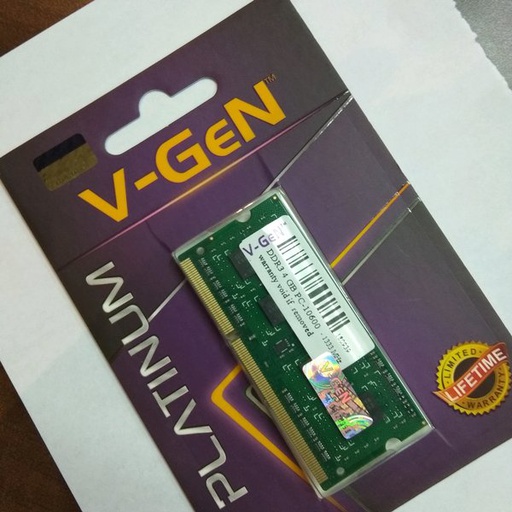 [SODIM-0054] V-Gen SODIM DDR3 4GB 1333 Low Voltage