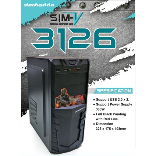 [CASE-0056] Simbadda Casing SIMV 3126 380W