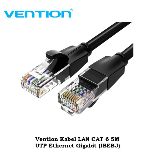 [CBL-0229] Vention Kabel LAN CAT 6 5M UTP Ethernet Gigabit (IBEBJ)
