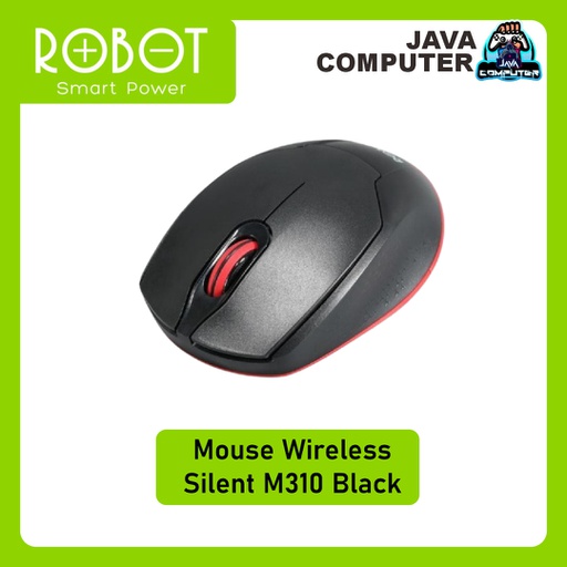 [KEYMO-0096] Robot Mouse Wireless Silent Key M310 Black