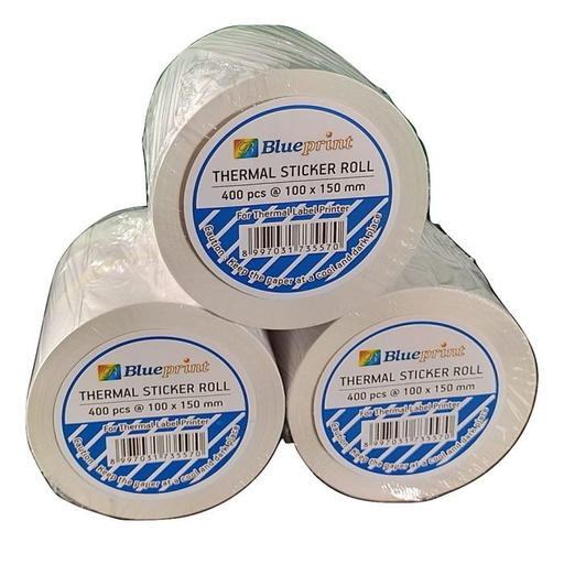 [PAPER-0009] Blueprint Direct Thermal Sticker 100x150 400pcs