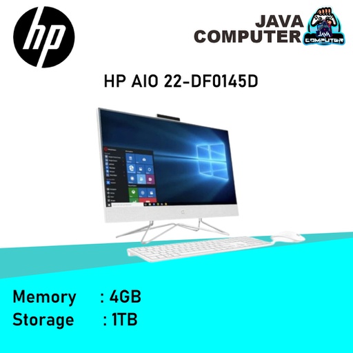 [AIO-0098] HP AIO 22-DF0145D J4025/4GB/1TB/OHS/WIN11/21.5&quot;