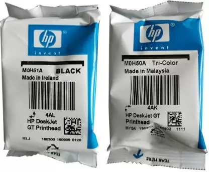 [CART-0144] HP GT51/52 Black &amp; Color (3JB06AA) Tanpa Box