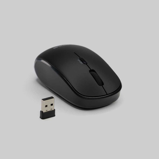 [KEYMO-0105] Rexus Mouse Wireless Bluetooth Silent QB100 Black