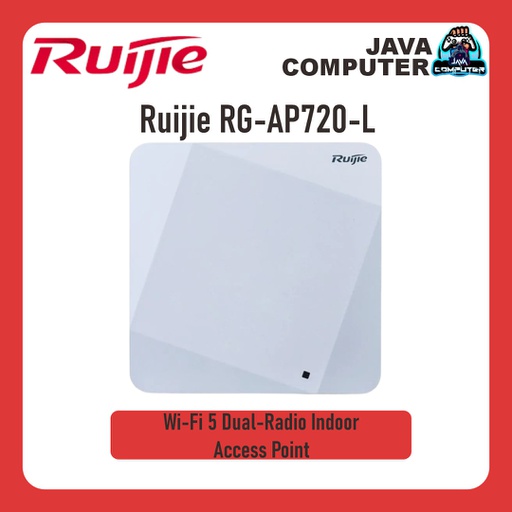 [NET-0272] Ruijie RG-AP720-L Wi-Fi 5 Dual-Radio Indoor Access Point