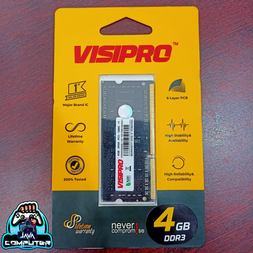 [SODIM-0062] Visipro SODIM DDR3 4GB 1600