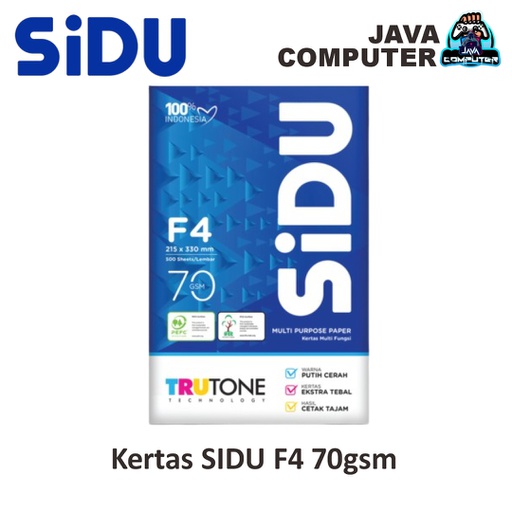 [PAPER-0013] Kertas SIDU F4 70gsm