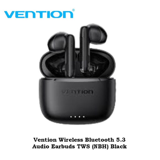 [HSET-0037] Vention Wireless Bluetooth 5.3 Audio Earbuds TWS (NBH) Black