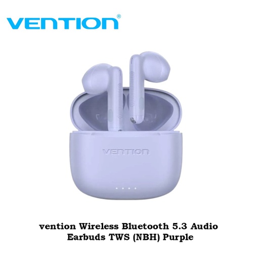 [HSET-0040] Vention Wireless Bluetooth 5.3 Audio Earbuds TWS (NBH) Purple