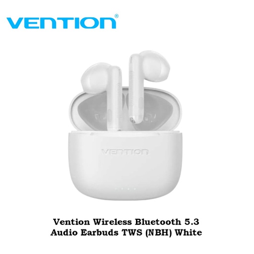 [HSET-0041] Vention Wireless Bluetooth 5.3 Audio Earbuds TWS (NBH) White