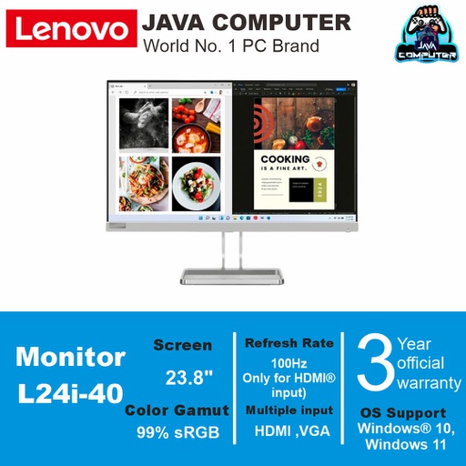 [MONI-0084] Lenovo Monitor L24i-40